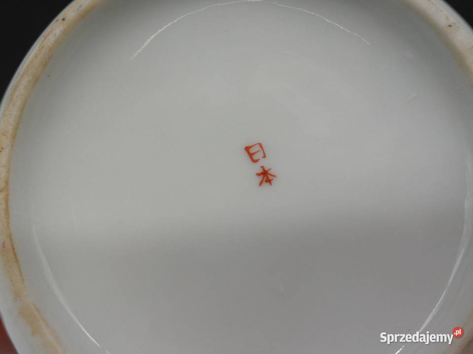 Stary Japoński Czajnik do Herbaty Kutani Geisha Raszków