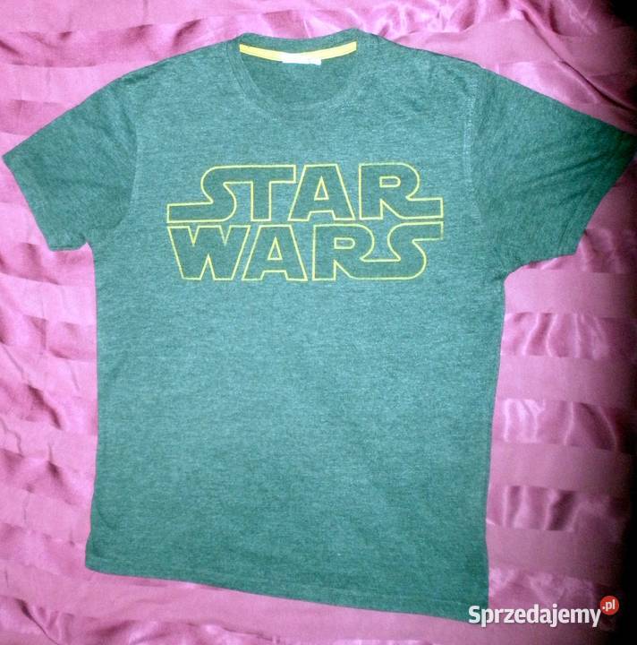 TShirt Star Wars gwiezdne wojny szary/srebrny małopolskie Kraków sprzedam