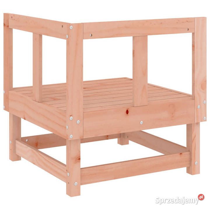 Ogrodowa sofa narożna lite drewno daglezjowe mazowieckie