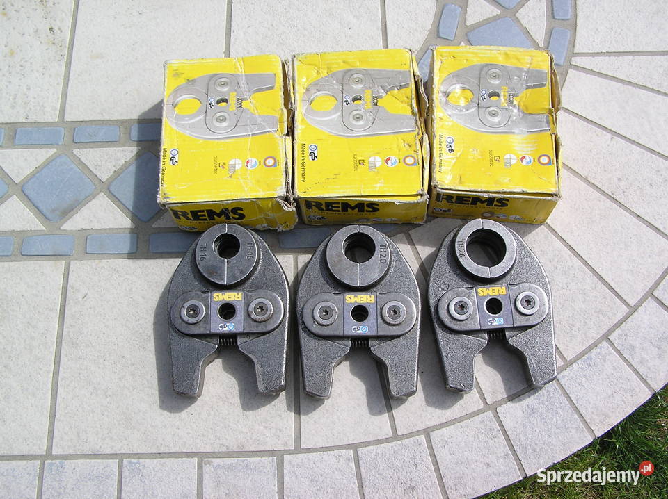 Cęgiszczęki zaciskowe REMS MINI TH16 TH20 TH26 Hydraulika i armatura Łobez