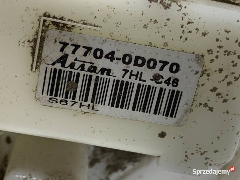 POMPA PALIWA TOYOTA YARIS III 777040D070 10 69