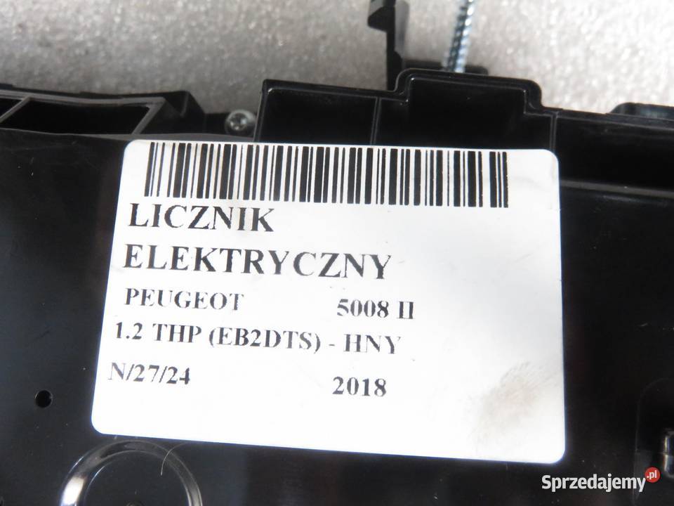LICZNIK PEUGEOT 5008 II 12 THP PureTech 131 HNY