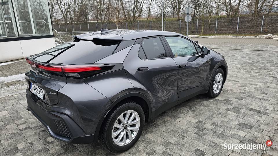 Toyota CHR 2024 bezwypadkowy Gwarancja Salon czujnik parkowania Kraków