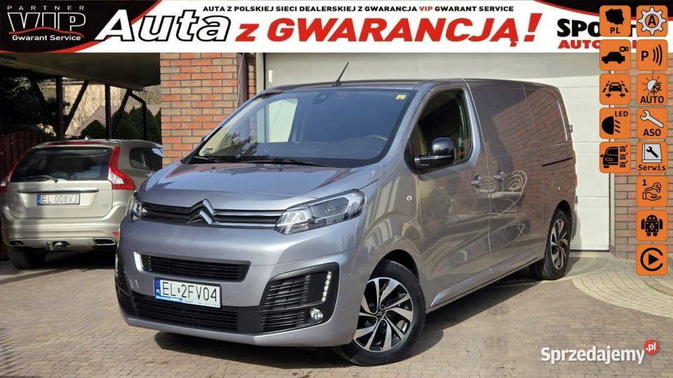 Citroen Jumpy 20 HDI 177 automat serwis ASO czujnik parkowania łódzkie