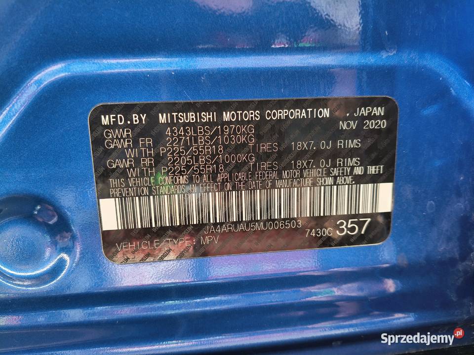 ASX automat jasny środek małopolskie Wieliczka