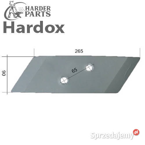 Dłuto 100hektarów HARDOX 90060185P części do Suwałki