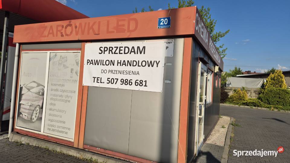 Sprzedam pawilon handlowy biurowy całoroczny 335 Radomsko