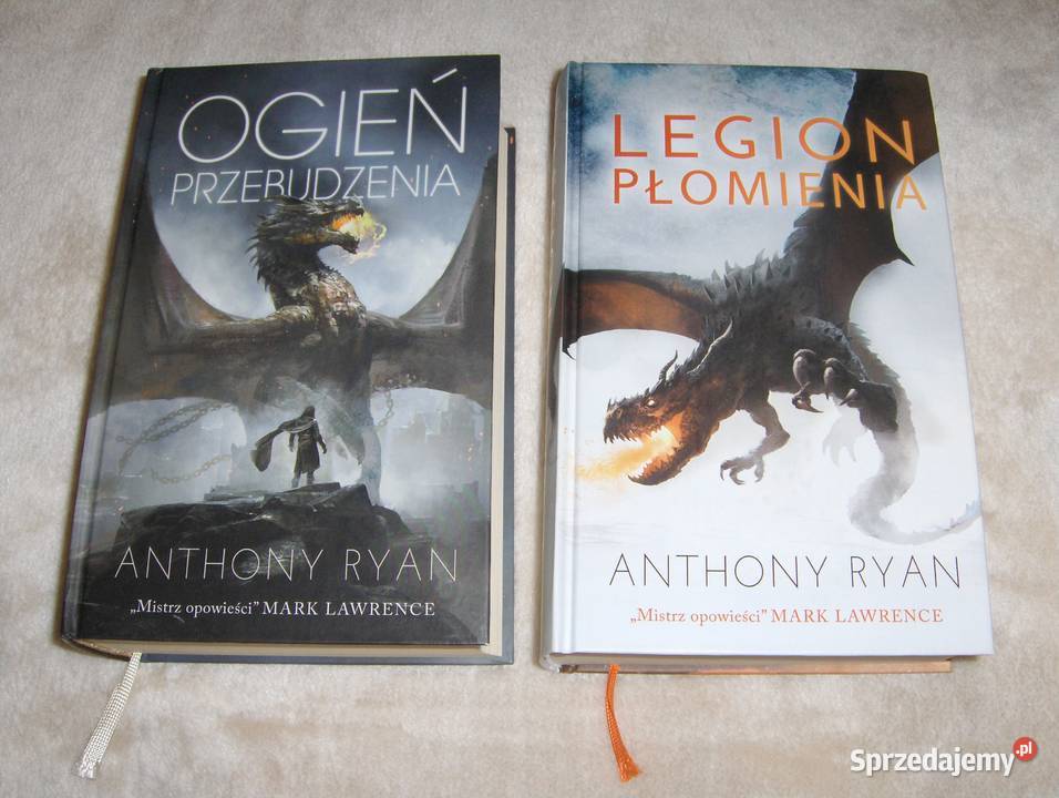 Anthony Ryan Draconis Memoria Kpl 3 tomów Proza i poezja Łódź sprzedam