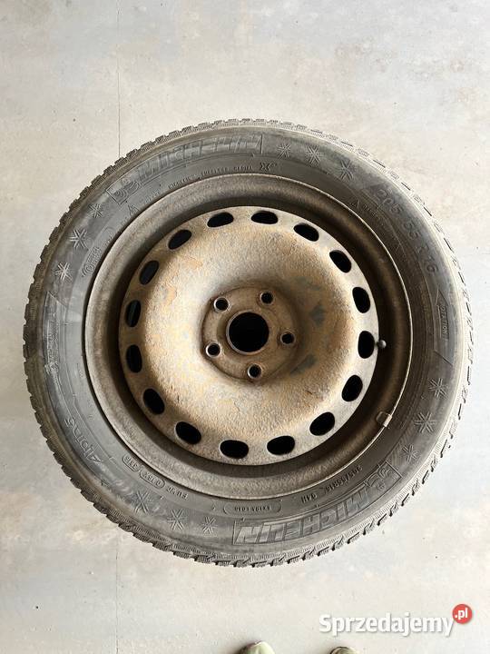 4 opony zimowe felgi stalowe Michelin Alpin 5 Kórnik