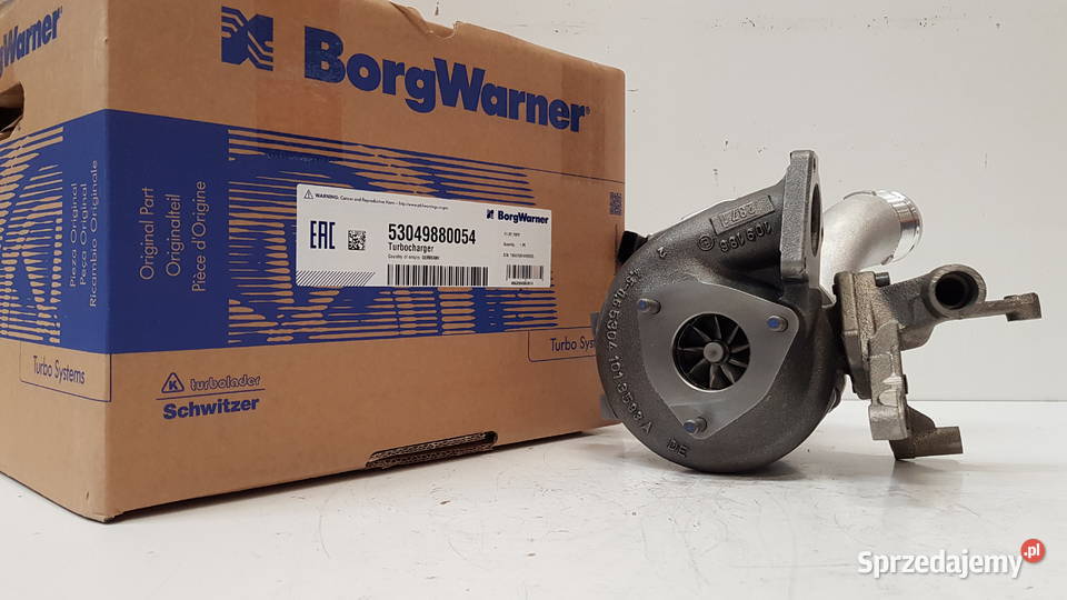 Turbosprężarka BorgWarner KKK 53049880054 Motoryzacja