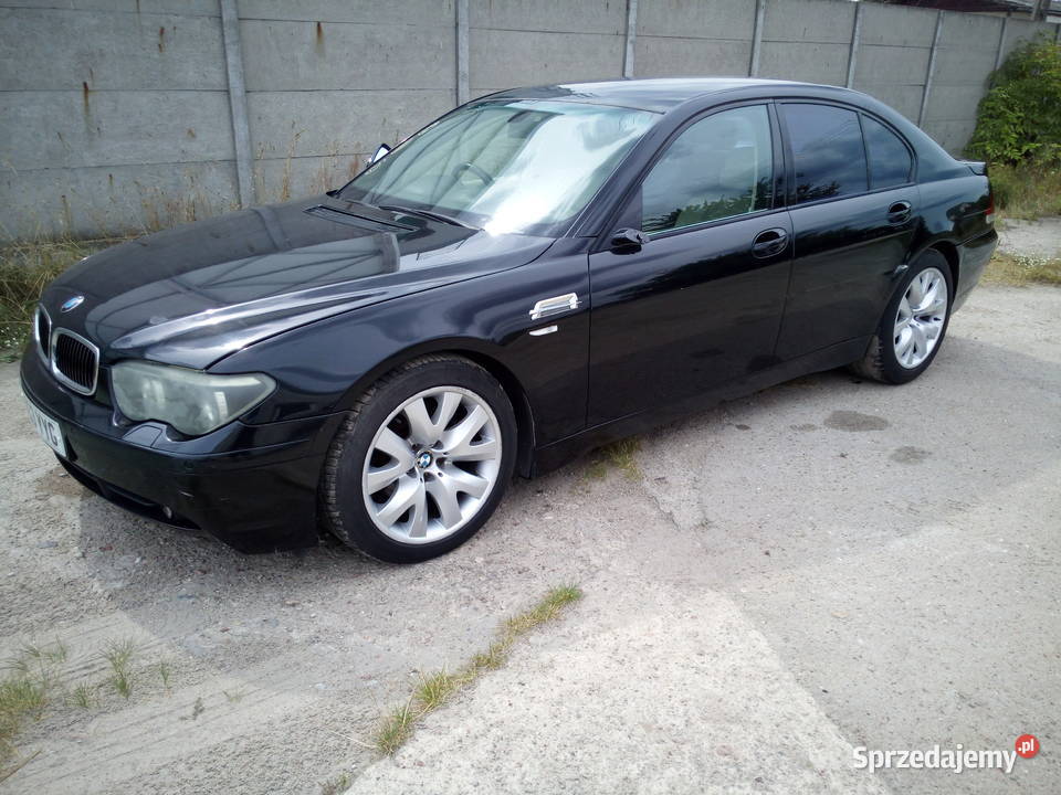 BMW 7 E65 LISTWA progowa próg lewa kolor BLACK kujawsko-pomorskie Bydgoszcz