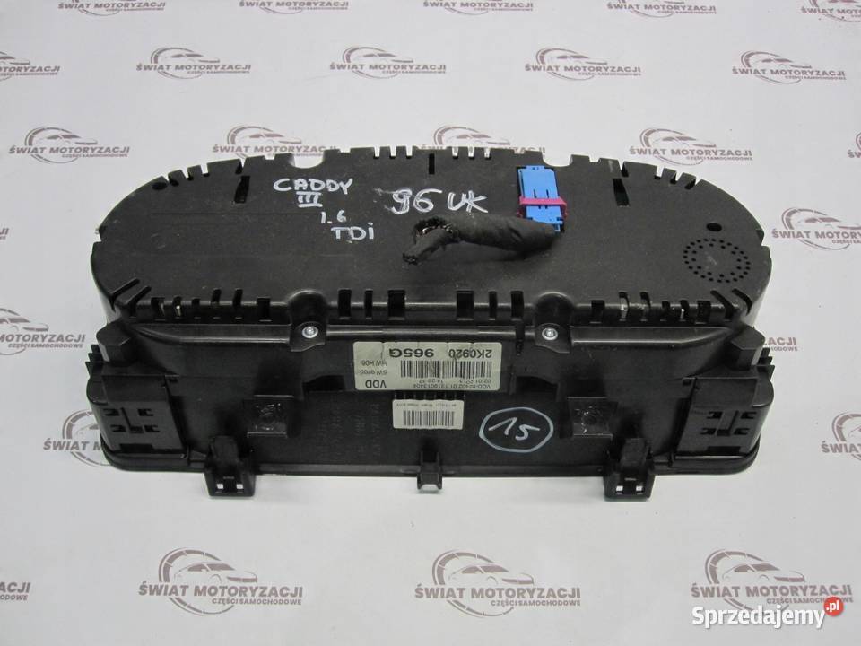 VW CADDY III LIFT 13r licznik zegary 2K0920965G osobowe