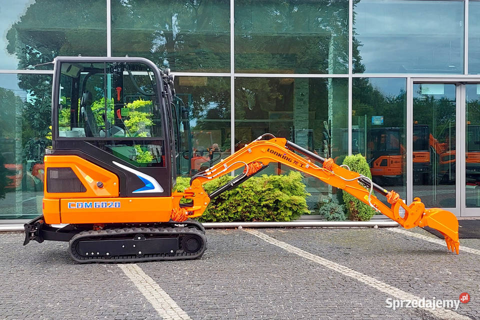 Minikoparka gąsienicowa Lonking CDM 6020 1940 Kęty