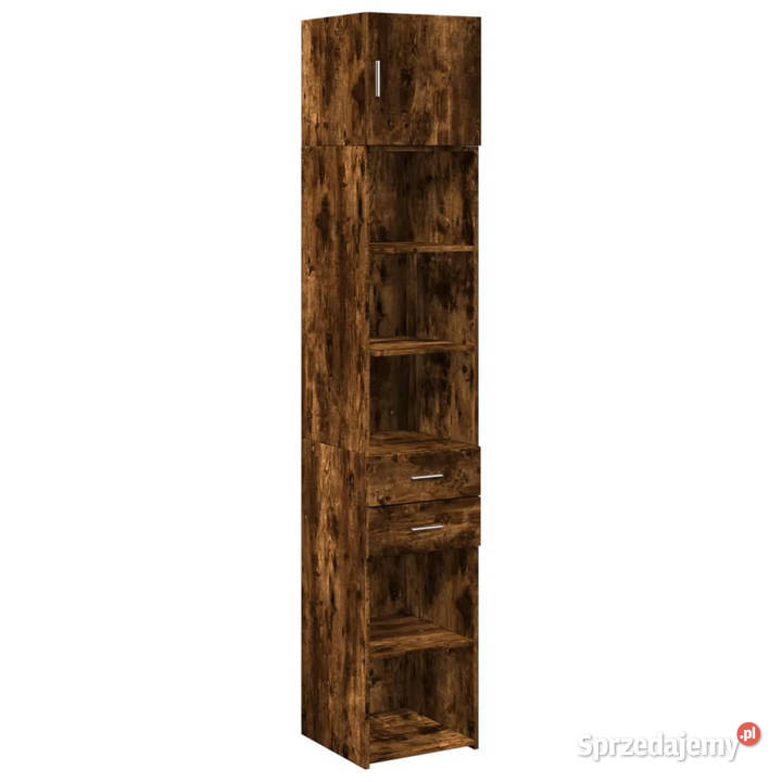 Wąska szafka przydymiony dąb 40x425x225 Warszawa sprzedam