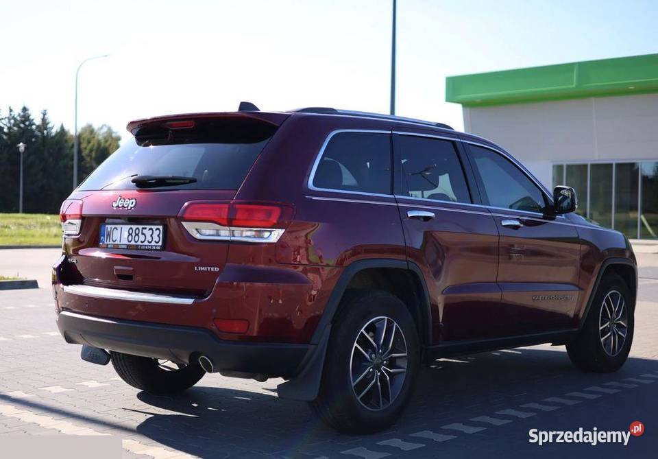 Jeep Grand Cherokee Limited 36 benzyna 286 2020r Ciechanów