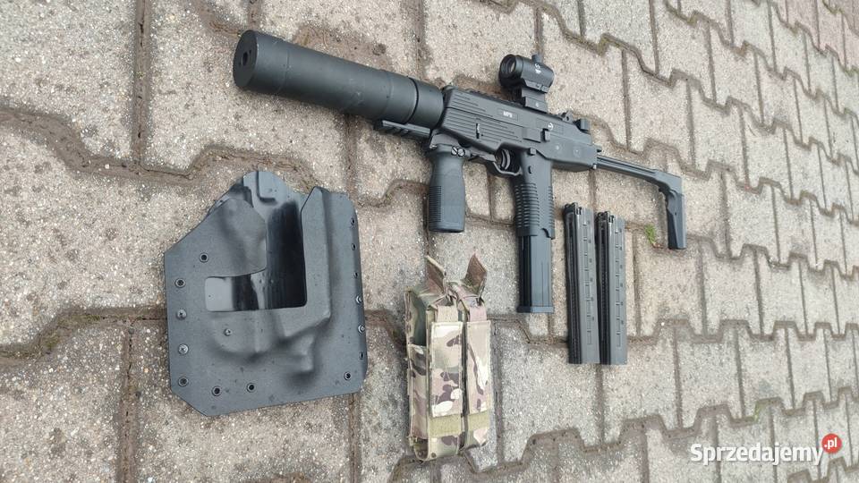 Replika asg MP9 KWA zestaw