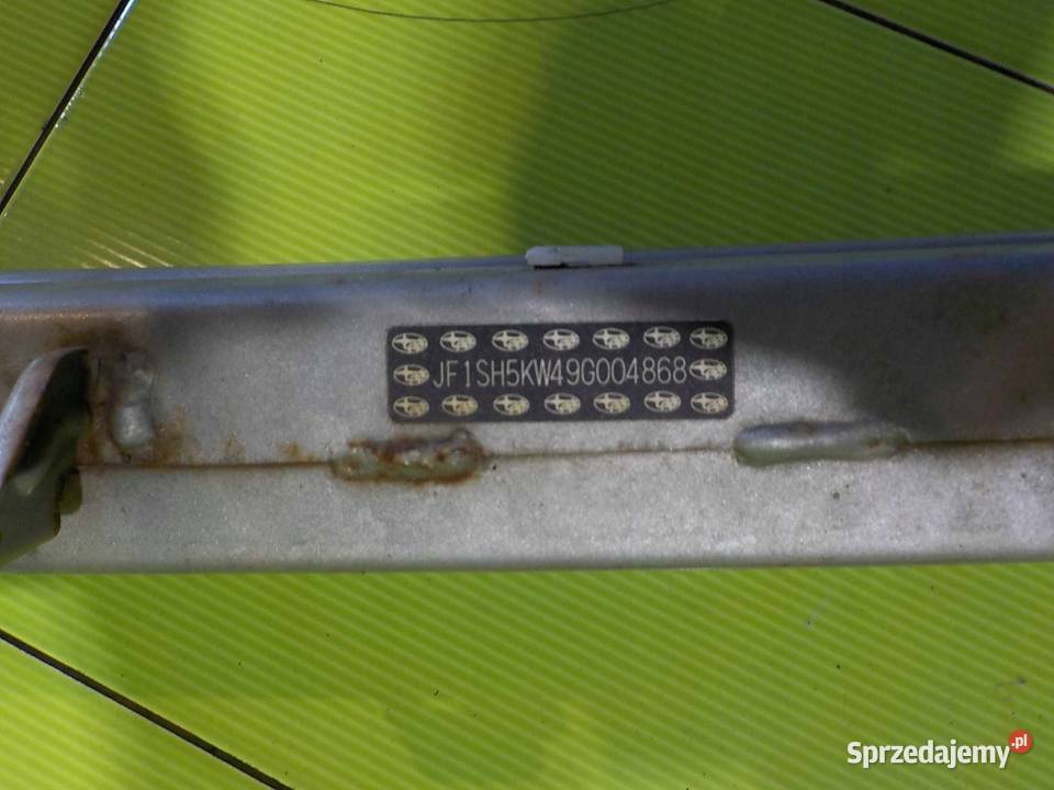 SUBARU FORESTER III 08r belka zderzaka przod osobowe Suków