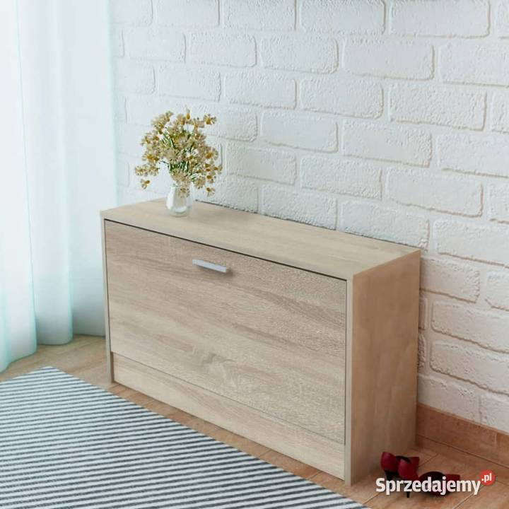 vidaXL Szafka na buty kolor dębowy 80x24x45