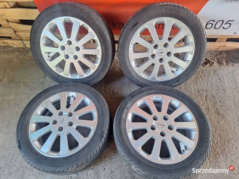 Alufelgi 5x110 16 ET49 OPEL Astra Corsa Combo Opel OE Opony i felgi Choceń