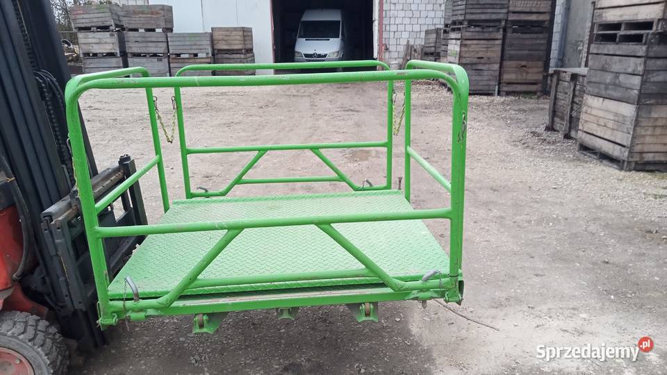 BALKON sadowniczy na maszt ciągnikowy WODZIŃSKI Goszczyn