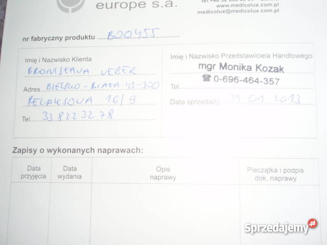 LAMPA SOLARIS MEDICOLUX w oryginalnej walizce ma Bielsko-Biała
