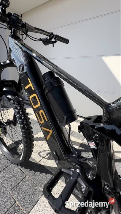 Rower elektryczny polski Tosa Mate Karbon Bafang sprzedam