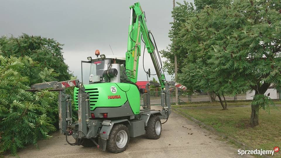 KOPARKA CMENTARNA HANSA APZ 531 Gostyń