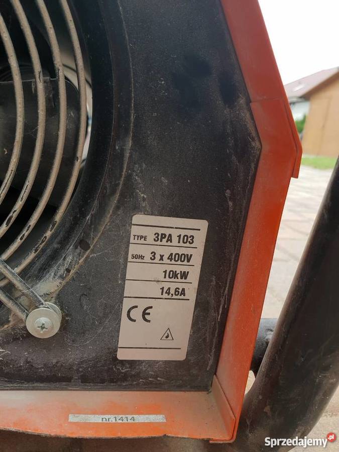 Nagrzewnica elektrczna 3 kw 230V Namysłów