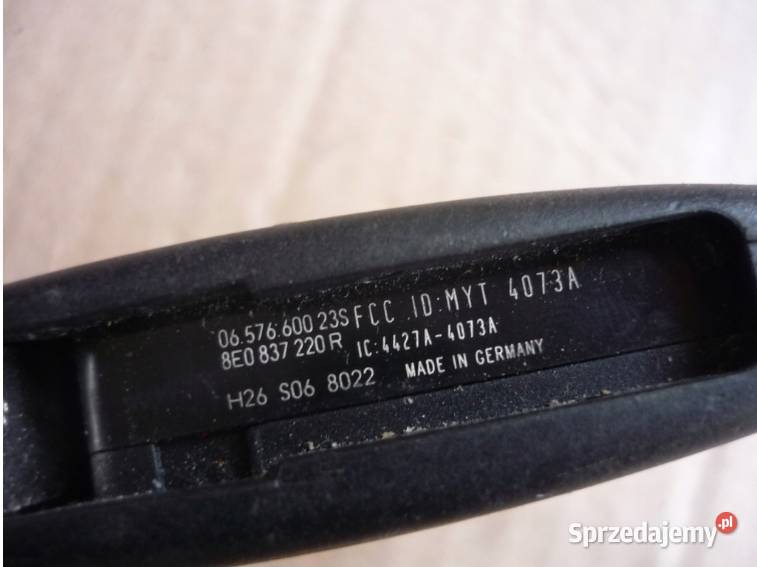 STACYJKA kluczyk Audi A6 C6 8E0837220R Limanowa