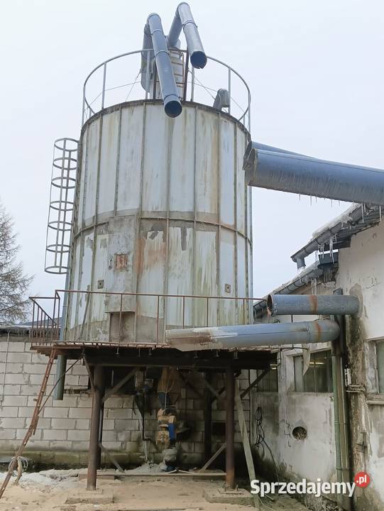 Silos do trocin pelletu i innych materiałów pomorskie Wejherowo