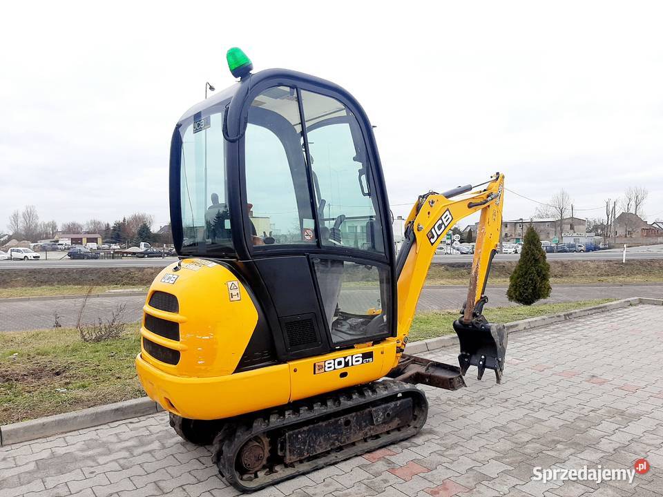 JCB 8016 2014r 2300 mth GWARANCJA możliwy nie Gniezno sprzedam
