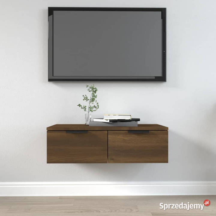 Szafka wisząca brązowy dąb 68x30x20 WM817095 Warszawa
