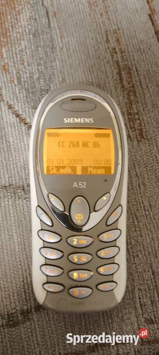 Stary Kolekcjonerski Telefon Siemens A 52 Gliwice