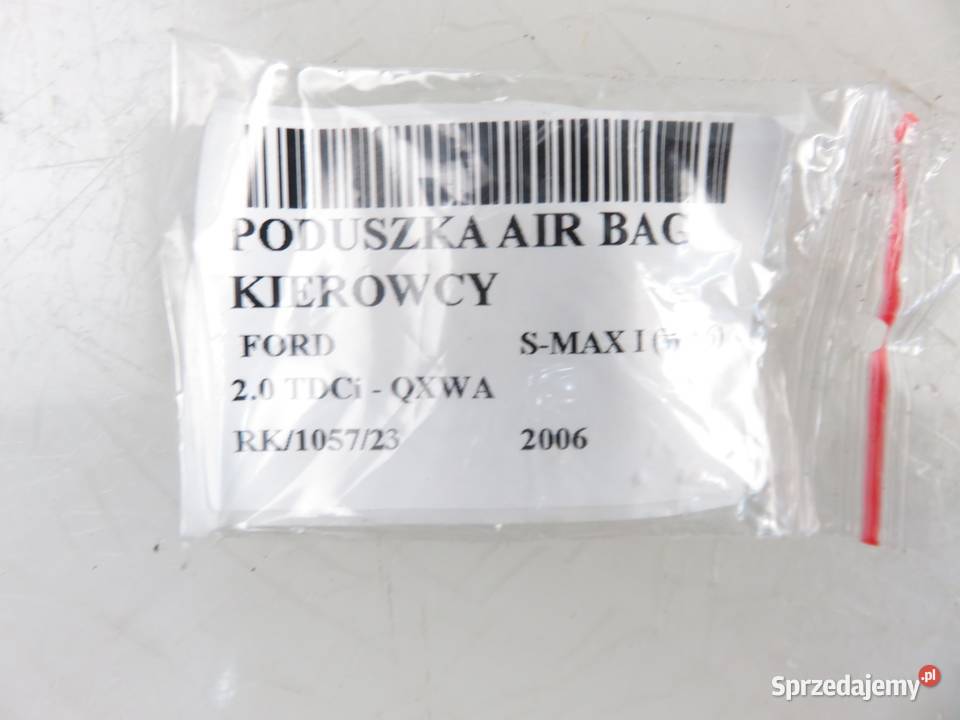 PODUSZKA KIEROWCY FORD S I 6M21U042B85AHW