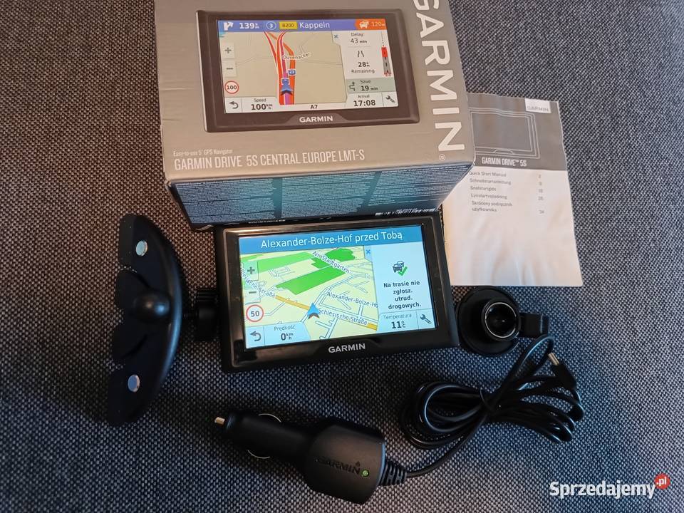 Garmin 5S z doźyw aktualizacją korki radary dolnośląskie Zgorzelec