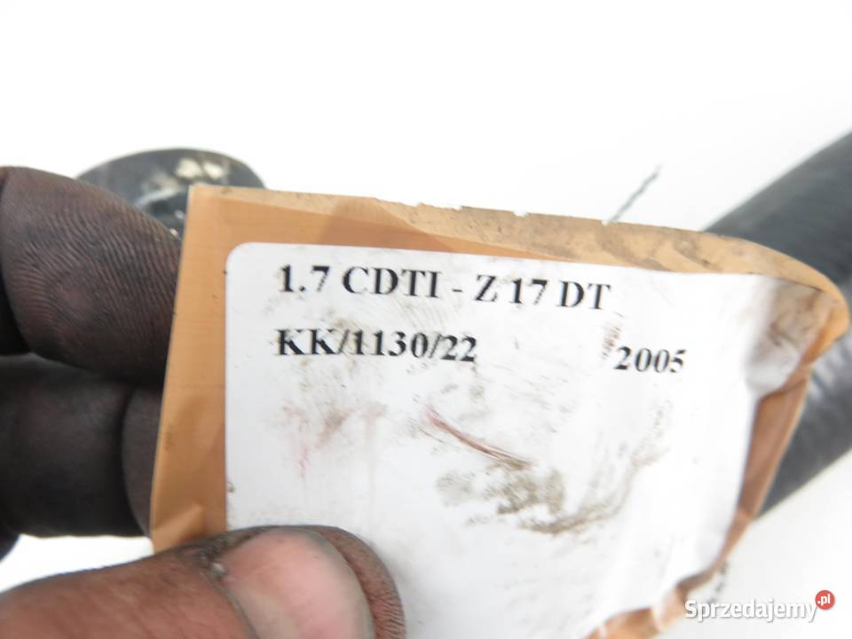 RURA INTERCOOLERA OPEL MERIVA A 17 CDTI 55351859