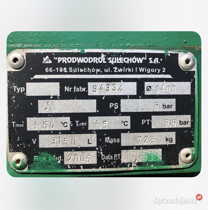 Zbiorniki na wodę 3000l Modrzewina