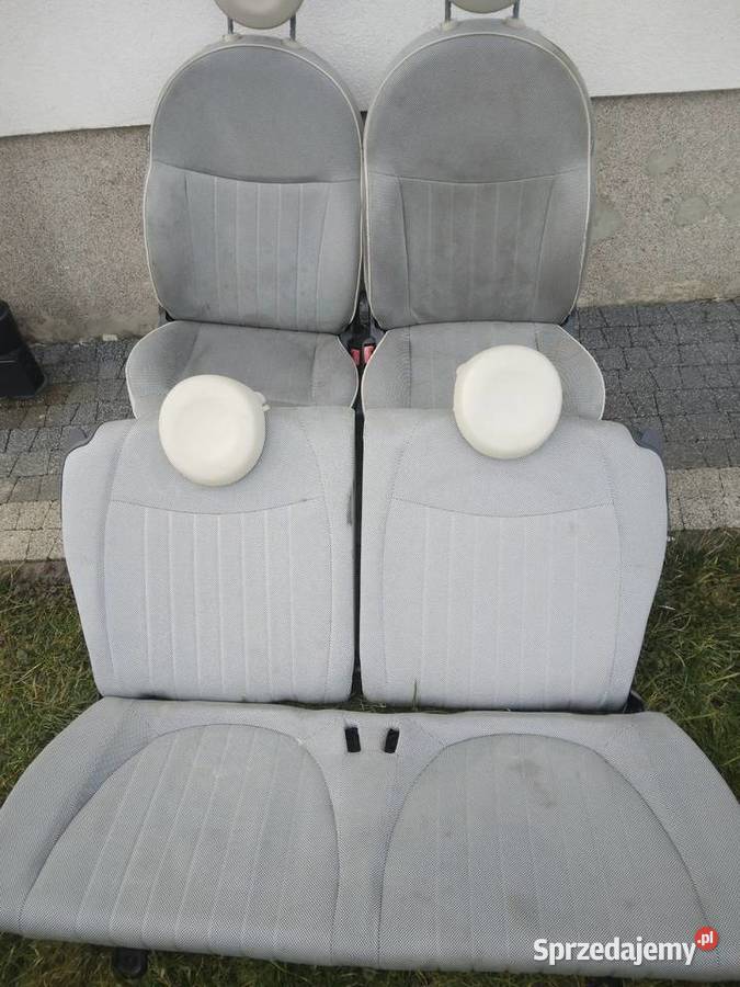 Fotele fiat 500 komplet Części samochodowe Bochnia