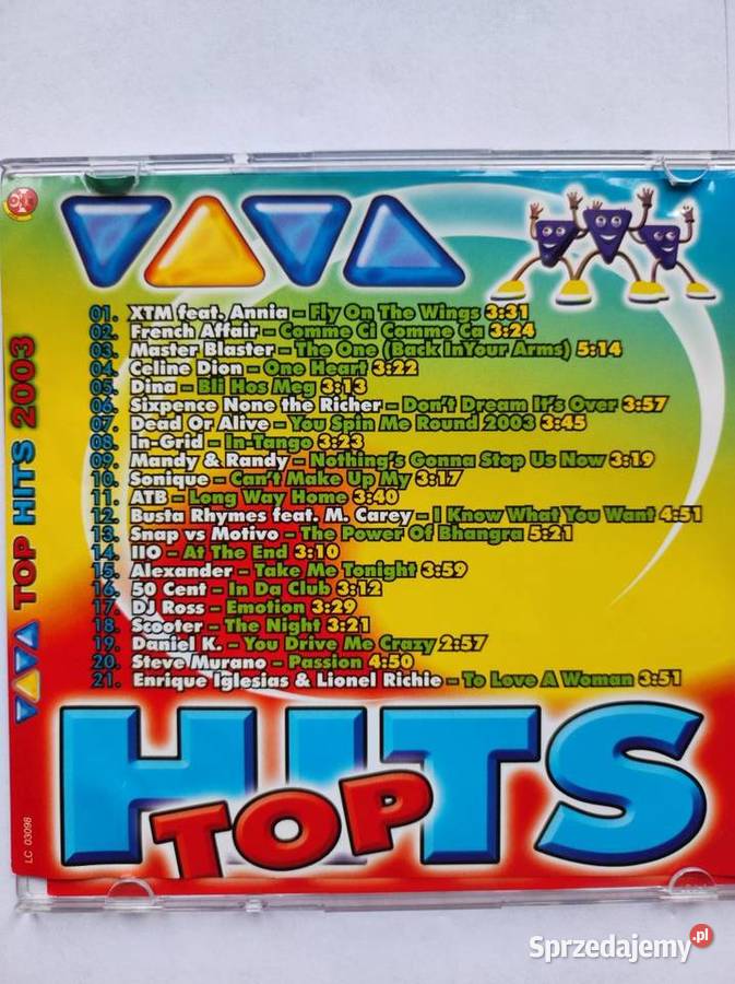 top viva hits 2003 unikalna płyta c Kielce