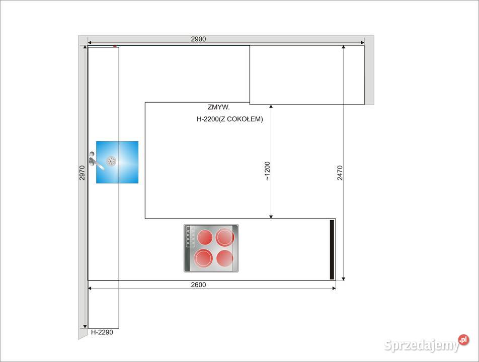 Meble kuchenne z ekspozycji Kuchenne Komplety mebli