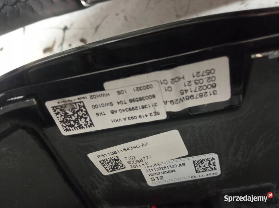 KIEROWNICA MULTIFUNKCJA SKÓRZANA 60038598 Skoda