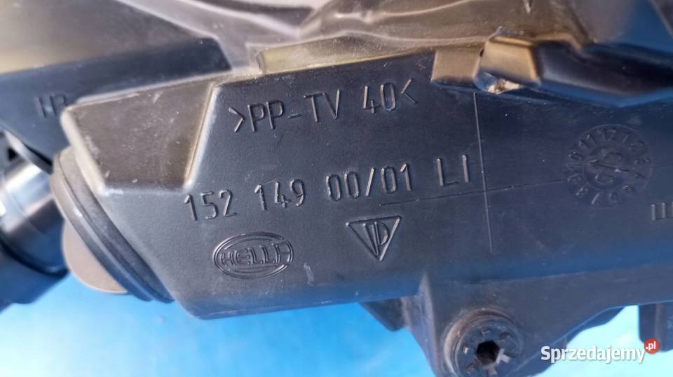 LAMPA LEWY PRZÓD XENON EU 1521490001 PORSCHE 911 osobowe wielkopolskie Nowy Tomyśl