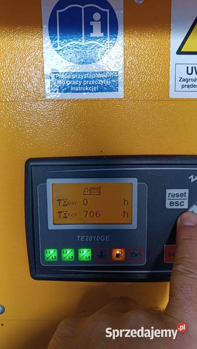 Zespół prądotwórczy agregat SMG60JCS przyczepka Rok produkcji 2013 Czarny Las