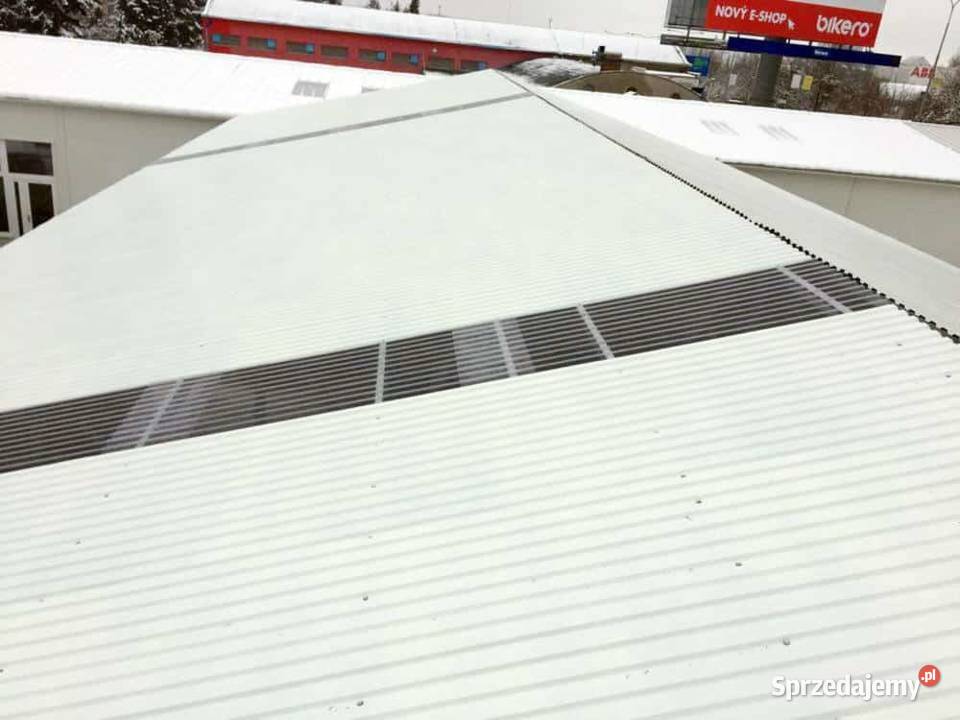 Blaszana montowana hala 1333 m biała Kraków sprzedam