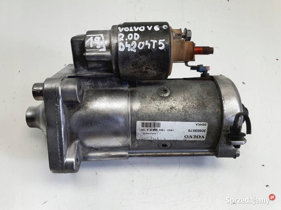 ROZRUSZNIK Volvo S60 II V60 20 D4 ROZRUSZNIK Układ elektryczny silnika Rudka