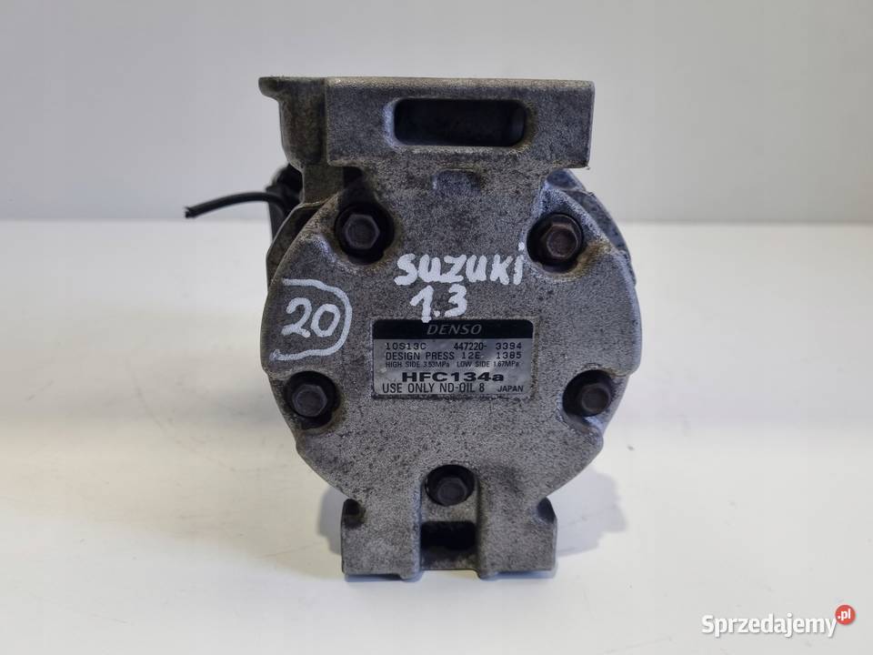 SPRĘŻARKA KLIMATYZACJI Suzuki Ignis I 13 16V Motoryzacja Chełm