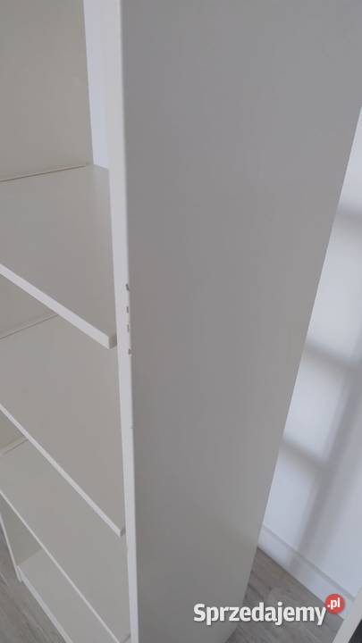 DWA REGAŁY TROFAST Ikea z 4 półkami i 4 Tomice