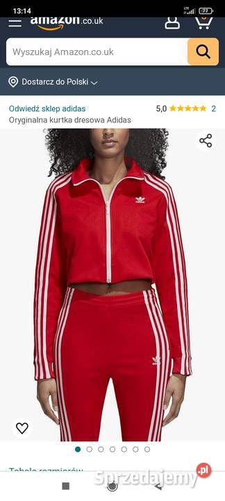 Adidas bluza krótka rozmiar S Warszawa sprzedam