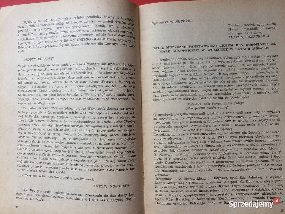 868 I Liceum Ogólnokształcące Pracujących Szczecin