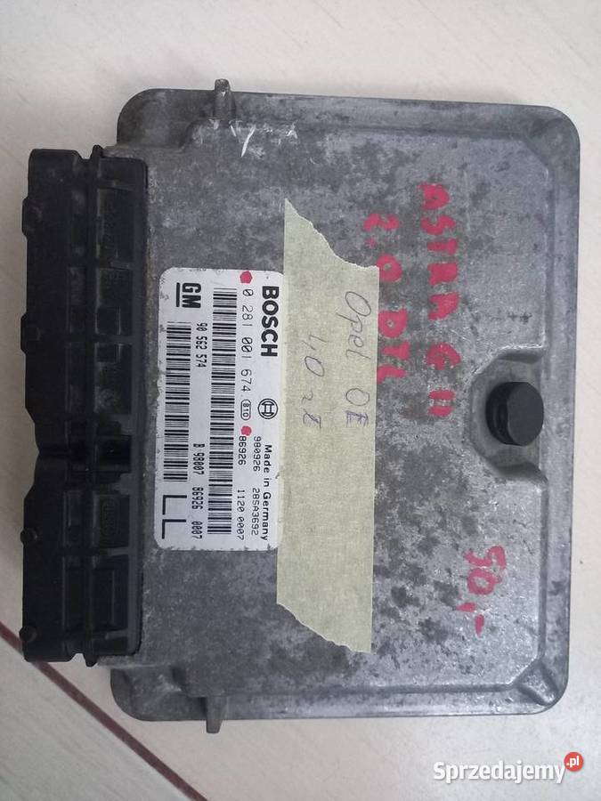 Komputer opel 0281001674 Margonin